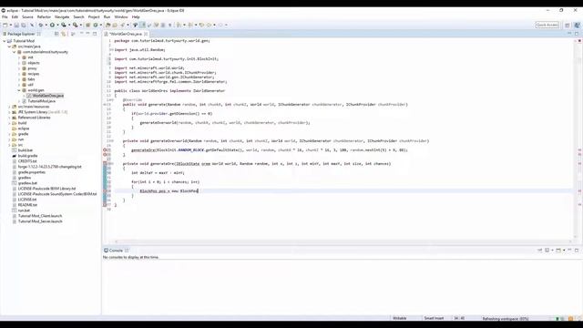 Minecraft Modding 1.12.2 Tutorial - Episode 13 - Ore Generation смотреть онлайн