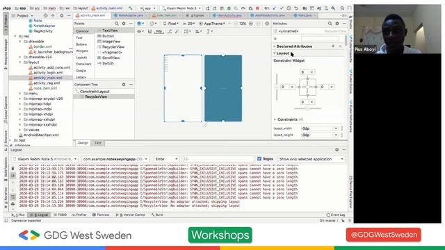 Build Note Keeping App (Part 2) - Firebase for Android: Auth and Database | Pius Aboyi, GDG Makurdi смотреть онлайн