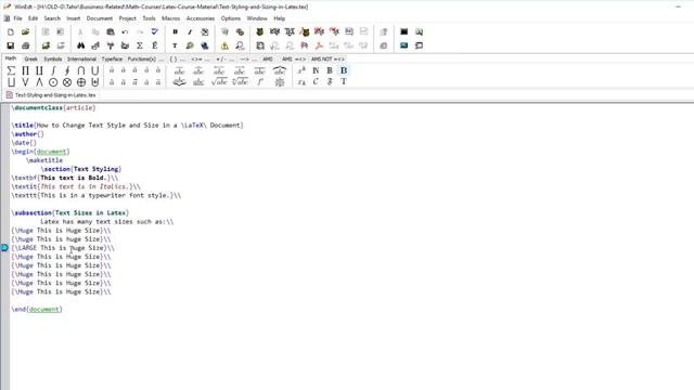 Latex Font Size: Default Text Sizes in Latex [Latex Tutorial] смотреть онлайн