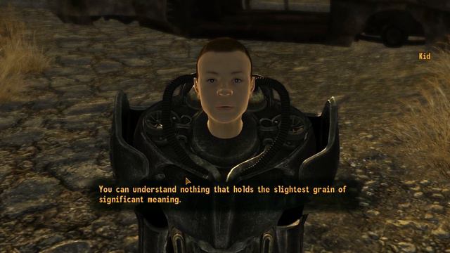 Failing the intelligence check (21 kid at Novac mod, Fallout New Vegas) смотреть онлайн