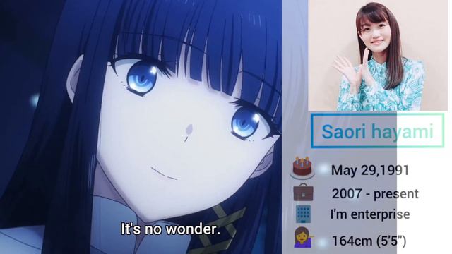Popular Anime characters voice by Saori Hayami смотреть онлайн