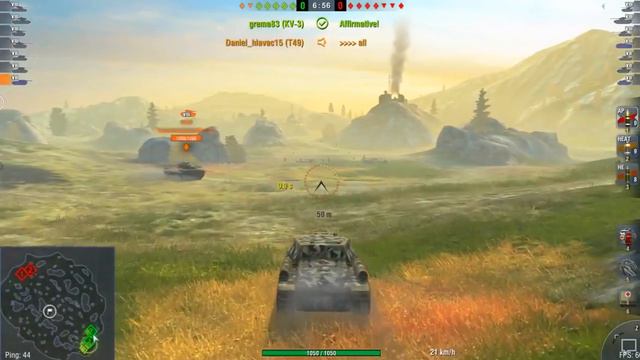 World Of Tanks Blitz : Platton D&M - Su 152 , T 49 смотреть онлайн
