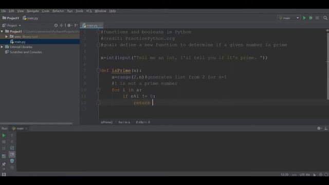 Python - Functions and Booleans смотреть онлайн