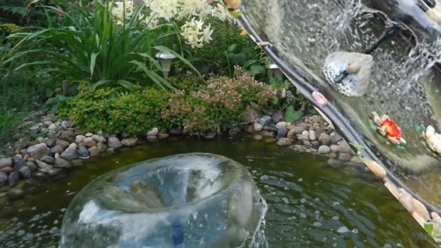 Фонтаны и Водопады современное украшение садового участка смотреть онлайн