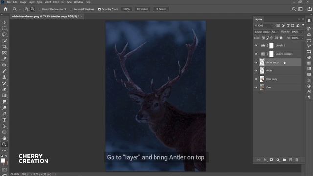 Glow Effect Photoshop Tutorial смотреть онлайн
