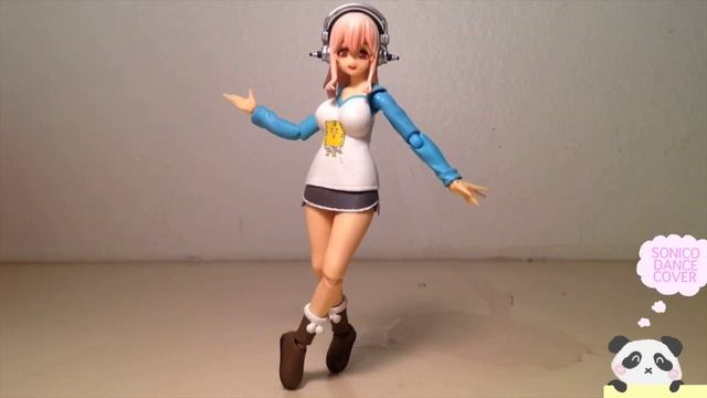 SUPER SONICO DANCE COVER | FIGMA Stop Motion смотреть онлайн