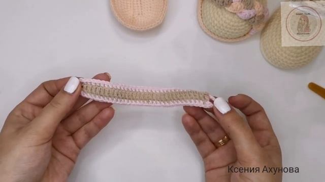 ?Сандали крючком для зайки/котика в стиле Тильда. ?? МК. #обувькрючком #вязаниекрючком#игрушки смотреть онлайн