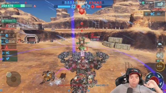 Don't Get Close! 4x GLORY BEHEMOTH Mk3 War Robots Gameplay WR смотреть онлайн
