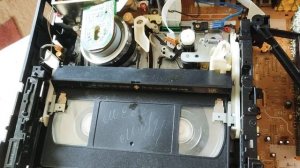 Видеомагнитофон Panasonic NV-SD 300 Проверка после ремонта