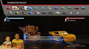 🚗👬 ТАЧКИ 3 ИГРА Прохождение с ПАПОЙ на Nintendo Switch Мультики про Машинки Видео для Детей