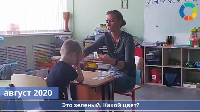 Как Алёша научился отвечать на разные вопросы|Прикладной анализ поведения (АВА терапия) смотреть онлайн