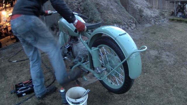 Мотоцикл Гоночный Урал М 61 Часть 3 Racing bike Ural M 61 first start смотреть онлайн