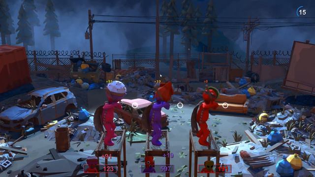 ДИКОЕ ВЕЗЕНИЕ ИЛИ ИГРА, В КОТОРОЙ МОЖНО ПОТЕРЯТЬ ДРУЗЕЙ ( PUMMEL PARTY) смотреть онлайн