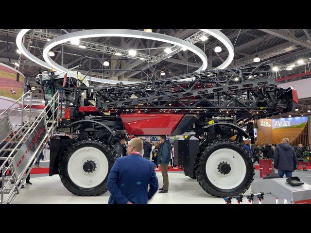 Прототип самоходного опрыскивателя RSM SPS-3800 Sentinel на Агросалон 2022 смотреть онлайн
