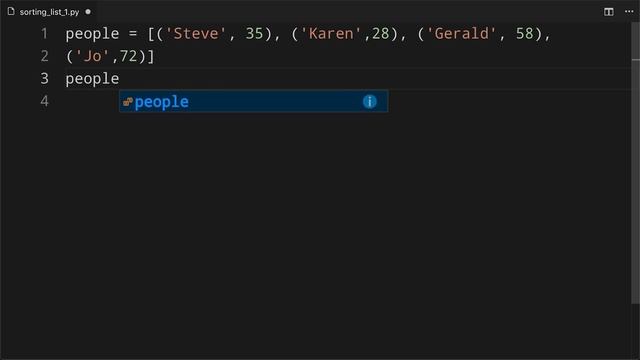How to Use Python Lambda With the Sort Method смотреть онлайн