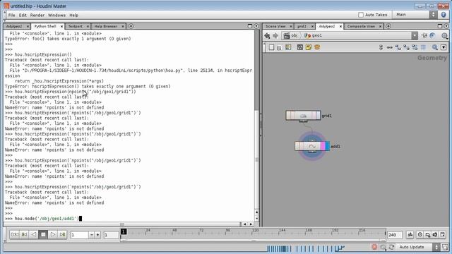Python 101 | List with Houdini смотреть онлайн