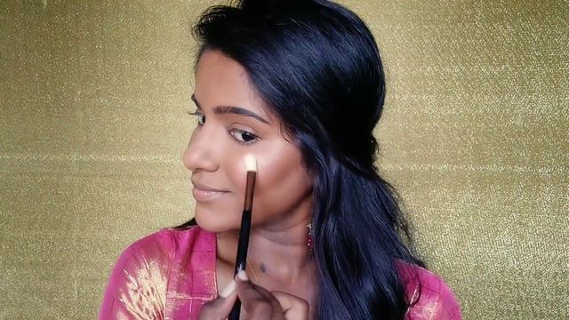 தமிழில்-Super Glam Rose Gold Wedding Guest Makeup Look & What I Wore On Diwali💖 смотреть онлайн