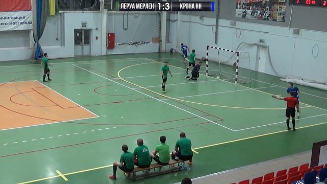 Кубок Закрытия 2022/23. Леруа Мерлен - Крона НН 1:7 смотреть онлайн