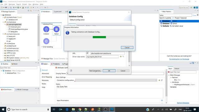 Mule4: HSQL In Memory DB using Spring Beans смотреть онлайн