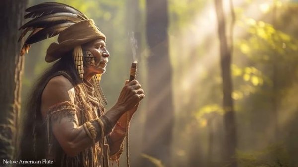 Mysterious Forest With Native American Flute - Shamanic Journey Music - Music for Meditation