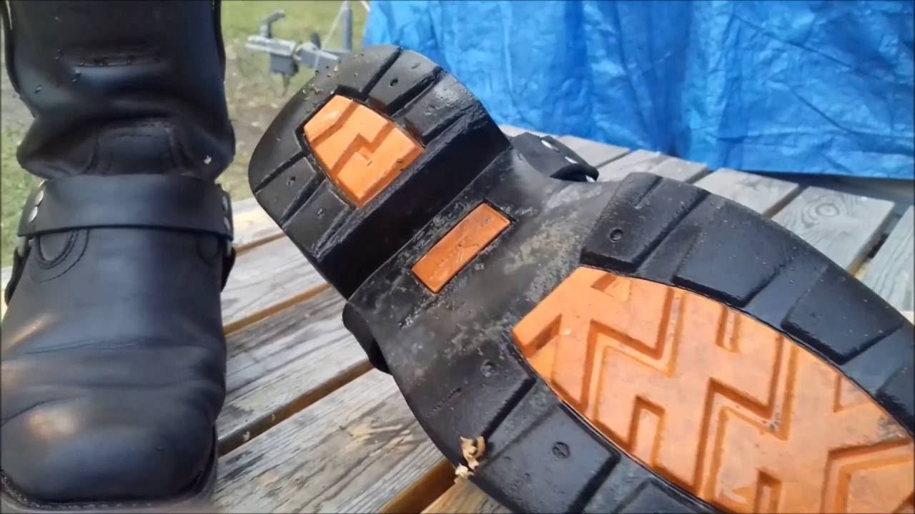 Обзор и отзыв на мото ботинки Xelement Motorcycle Short Harness Boot With Lug Sole