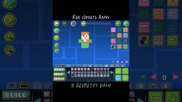 Как нарисовать Алекс из Майнкрафта #shorts смотреть онлайн