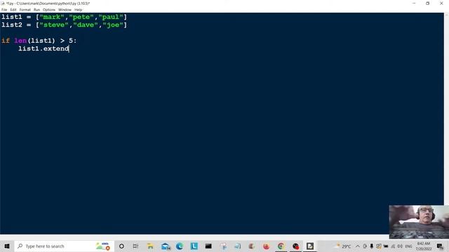 How To Extend And Join A List In Python Beginners Tutorial 2022 смотреть онлайн