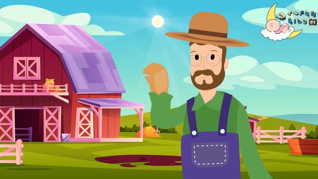 Farm Animals Song For Kids||Mr. Popo Song||new Song For Kids||2024||#animatedrhymes #nurseryrhymes