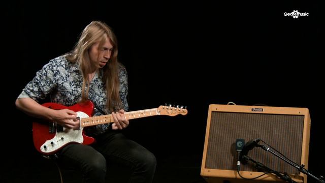 Fender Vintera 70s Telecaster Thinline, Candy Apple Red | Gear4music demo смотреть онлайн