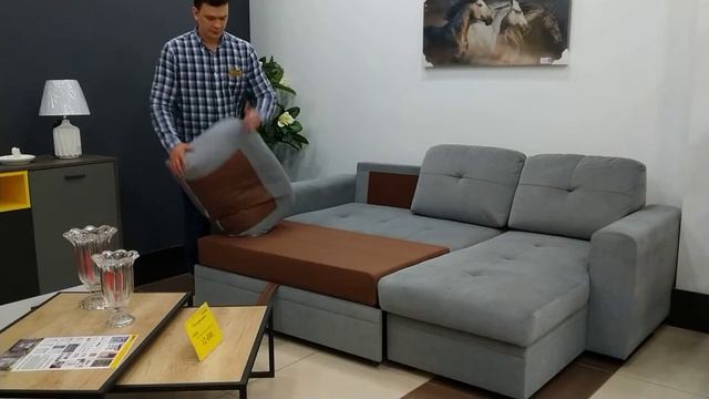 Диван Secondo с оттоманкой смотреть онлайн