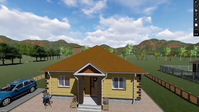 Дом 10х10. Дом 100 кв.м с тремя спальнями.