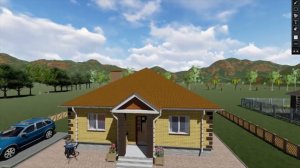 Дом 10х10. Дом 100 кв.м с тремя спальнями.