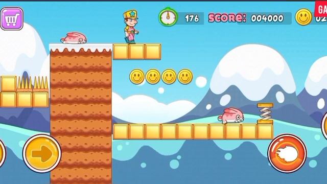 Super Joe’s World: Run & Jump - Gameplay Walkthrough Android - Levels 41-60 смотреть онлайн