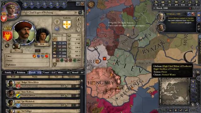 Vast Vassals - Crusader Kings 2 (ep.1) смотреть онлайн