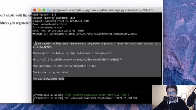 Password Reset - Django Authentication Tutorial - Part 6 смотреть онлайн