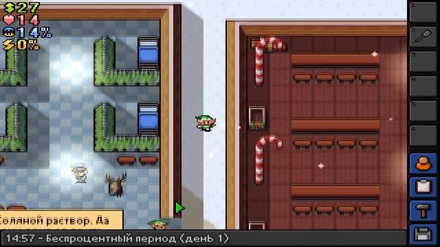 The Escapists " Новогодние приключения" #1 смотреть онлайн