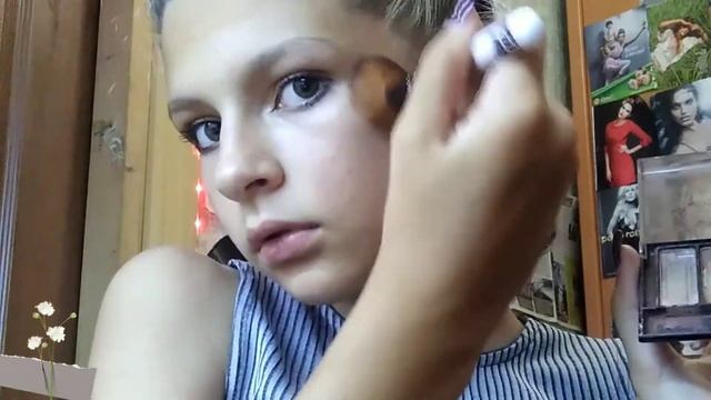 мой повседневный макияж/уход за лицом смотреть онлайн
