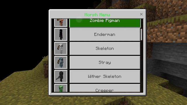 МОД НА ПРЕВРАЩЕНИЕ В МОБОВ МАЙНКРАФТ°1.19.11 и другие° смотреть онлайн