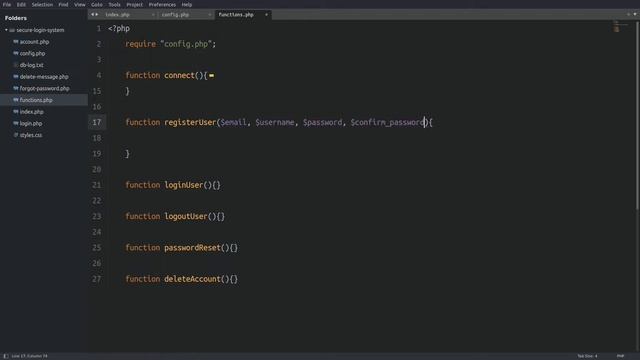 Register the user in the database | PHP and MySQL secure login system | Part 1 смотреть онлайн