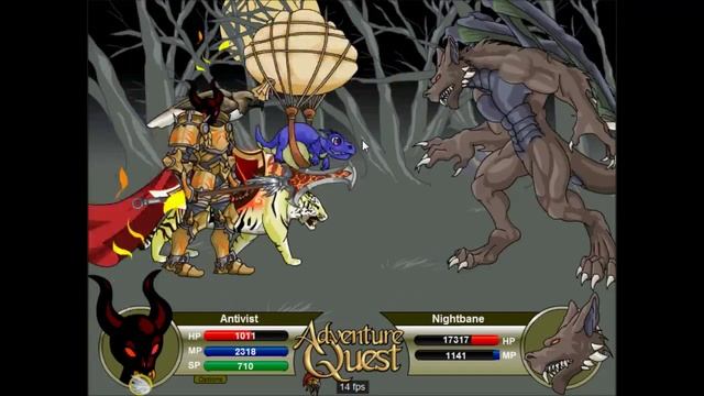 Antivist Vs The Unbeatable Level500 Nightbane смотреть онлайн