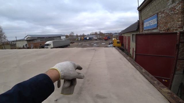 Верхние погрузки это Кайф! Едем ремонтировать Тент в Мокшан смотреть онлайн