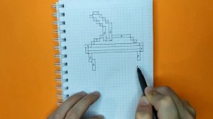 How to draw mcdonalds drink / Как нарисовать стакан из mcdonald / Рисуем по клеточкам / Pixel art