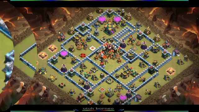 Top 6 CWL Base | Salin Link Pangkalan Perang CoC Th 14 смотреть онлайн