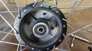 Мопед Colt заднее колесо (состояние деталей нового мопеда)