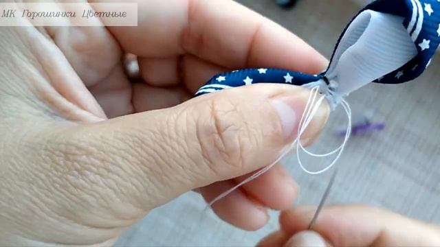 Бантики в школу. Малышки. Легко сделать. смотреть онлайн