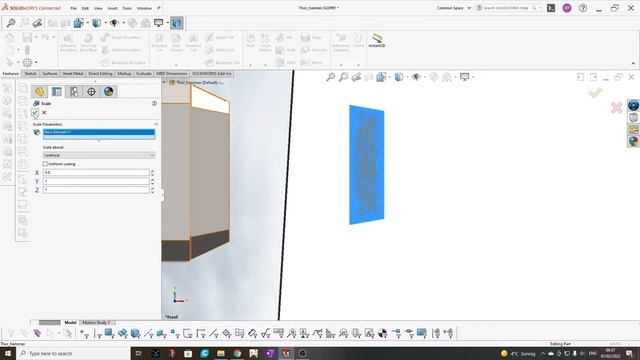 How to Scale Sketch in One Direction? Unleash the Power of SolidWorks смотреть онлайн