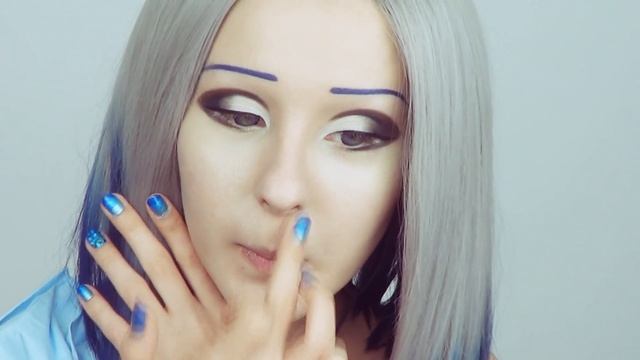 The Snow Queen makeup tutorial by Anastasiya Shpagina смотреть онлайн