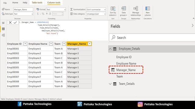 Vlookup (LookupValue) Function in Power BI смотреть онлайн