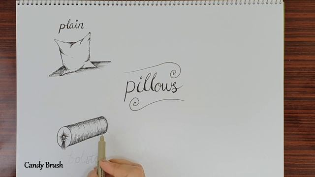 How to Draw With Pen & Ink | Pillows | Step By Step смотреть онлайн