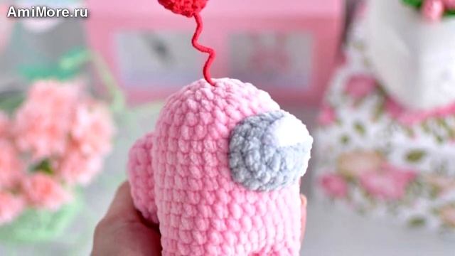 Амигуруми: схема Сердечный космонавт. Игрушки вязаные крючком - Free crochet patterns. смотреть онлайн